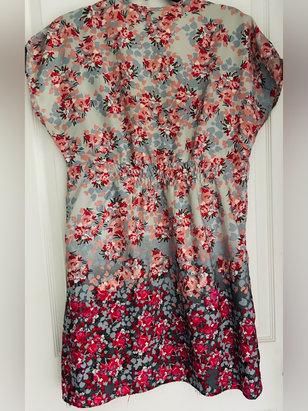 Floral V-Neck summer dress - Picture 4 of 5
